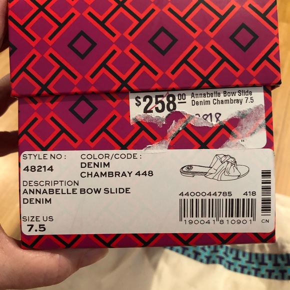 Tory Burch Annabelle Bow Slide - Picture 6 of 6